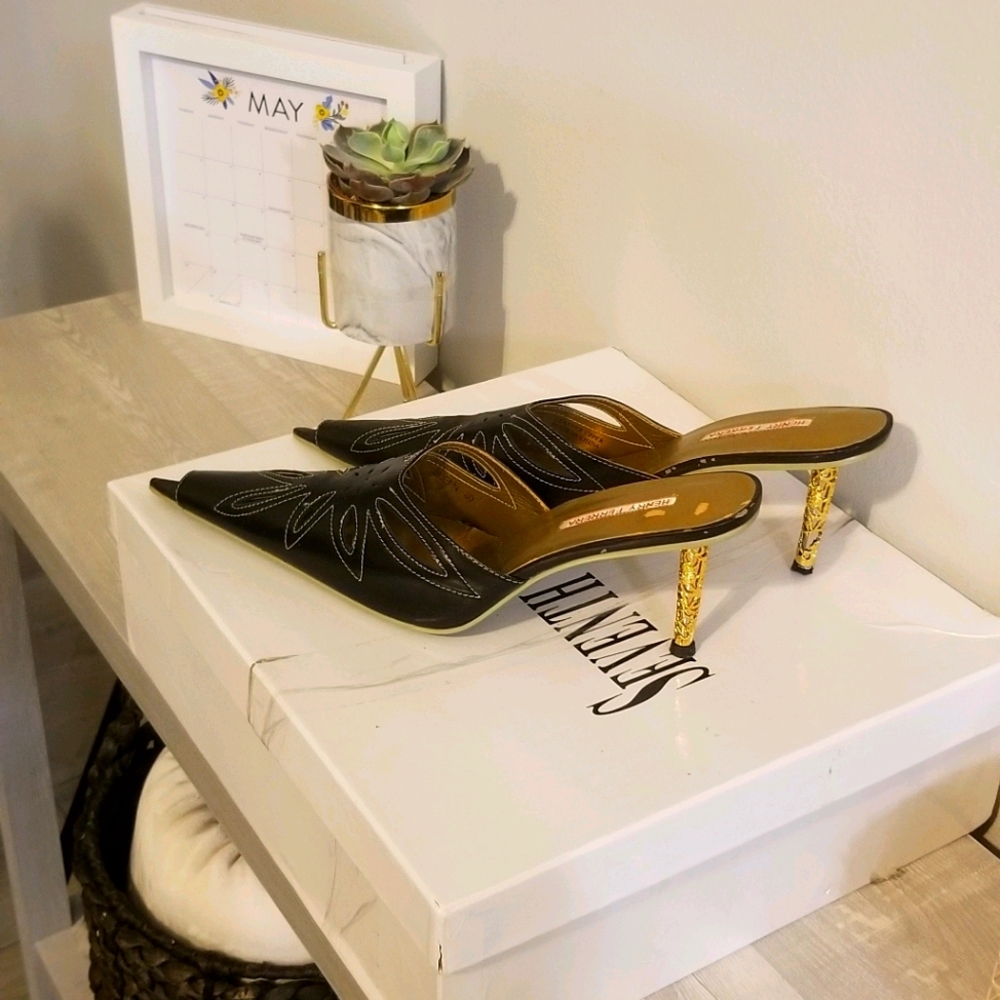 Slip on heels